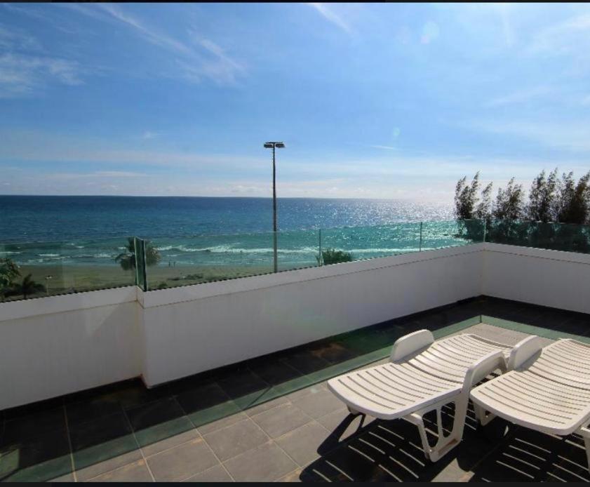 Precioso Apartamento En 1ª Linea De Mar San Agustín Екстериор снимка