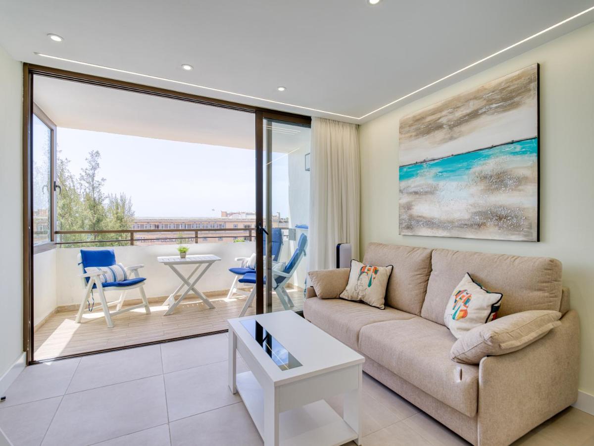 Precioso Apartamento En 1ª Linea De Mar San Agustín Екстериор снимка