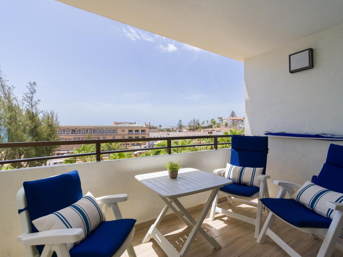 Precioso Apartamento En 1ª Linea De Mar San Agustín Екстериор снимка