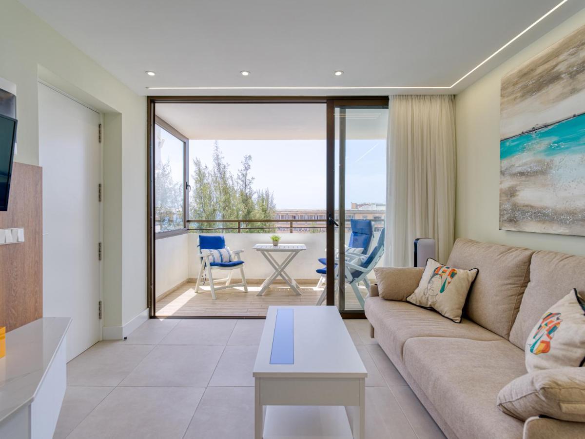 Precioso Apartamento En 1ª Linea De Mar San Agustín Екстериор снимка