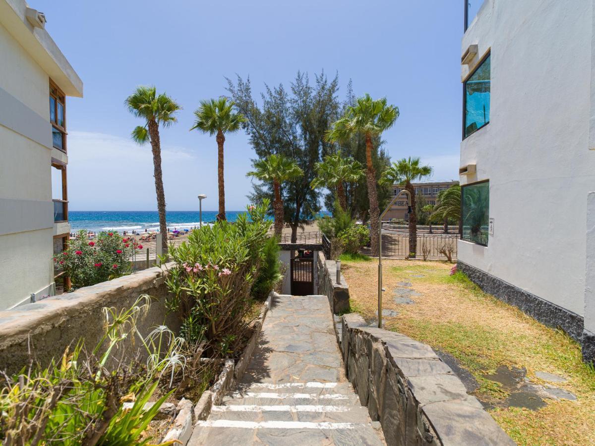 Precioso Apartamento En 1ª Linea De Mar San Agustín Екстериор снимка